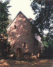 Cyriakus-Kapelle im Burggraben von Lindenberg