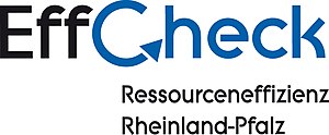 Logo des EffChecks Ressourceneffizienz