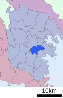 南区 (横浜市)位置図