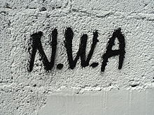 N.W.A graffiti Logo N.W.A grafit.JPG