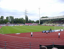 The club is based at Lohrheidestadion Lohrheidestadion.jpg