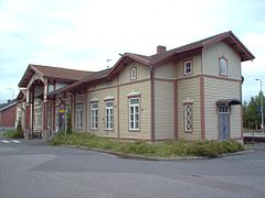 La gare de Loimaa.