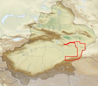 <span class="mw-page-title-main">Lop Nur Wild Camel National Nature Reserve</span> Nature reserve in Xinjiang Province, China