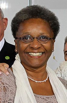 Luiza Helena de Bairros, chief minister of the Special Secretariat for Policies to Promote Racial Equality. Luiza helena de bairros.jpg