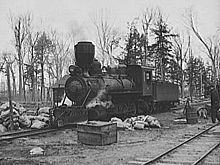 The Lumberjack Steam Train on the Laona and Northern Railway, circa 1937 Lumber camp locomotive01.jpg