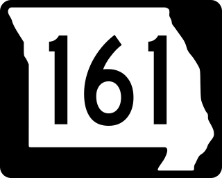 <span class="mw-page-title-main">Missouri Route 161</span> State highway in northeastern Missouri