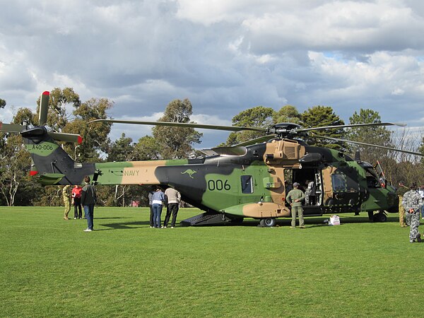 One of 808 Squadron's MRH90s in 2011