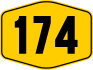 Federal Route 174 shield}}