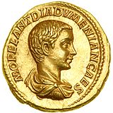 Macrino, aureo per diadoumeniano cesare, 217-18, 01.JPG