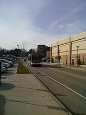 A Metro bus at Hilldale Mall Madsion metro hilldale.jpg