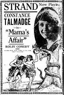<i>Mamas Affair</i> 1921 film by Victor Fleming