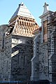 Manège militaire Voltigeurs de Québec pendant sa reconstruction, façade détail.jpg