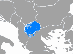 Térkép - macedón nyelvi disztribúció.svg