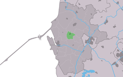 Расположение в бывшем муниципалитете Венсерадиель.