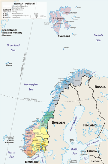 Regions of Norway