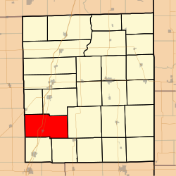 Map highlighting Artesia Township, Iroquois County, Illinois.svg