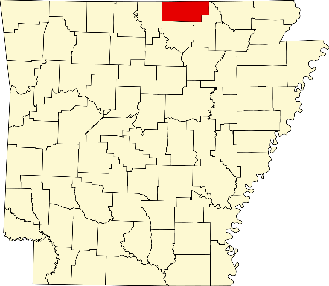 File:Map of Arkansas highlighting Fulton County.svg