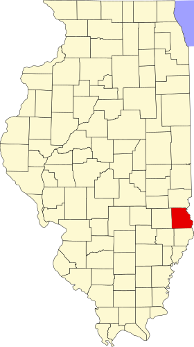 Расположение округа Кроуфорд (Crawford County)