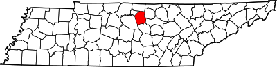 Map of Tennessee highlighting Smith County.svg