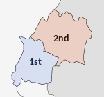 Marikina legislative districts colored (2007).svg