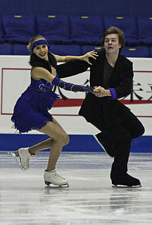 Marina Antipova Russian ice dancer