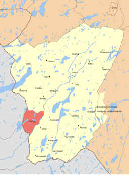 Horreds sogn i Jords herreder Vestgotland.