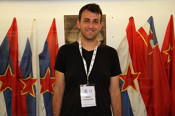 Марко Станојевић, стажиста у Музеју Југославије 2018.