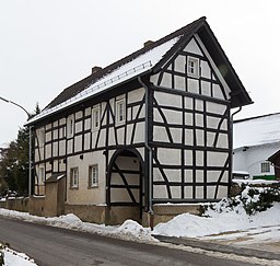 Marmagen, Fachwerk-Traufhaus