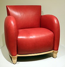 Michael tombes pour david edwan meubles, fauteuil ellington, 2003.jpg