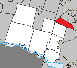 Location within Argenteuil RCM.