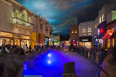 The Rainstorm Show at the Miracle Mile Shops at Planet Hollywood