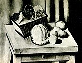 Moïse Kisling, Nature morte, before 1920. Reproduced in André Salmon, L'Art Vivant, Artistes d'hier et d'aujourd'hui, 1920 (black and white photograph)