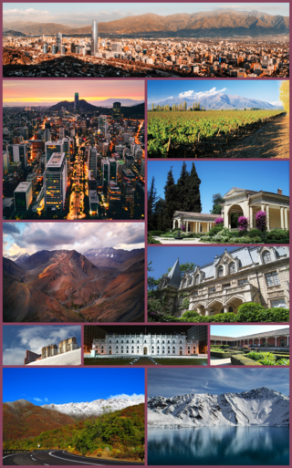 <span class="mw-page-title-main">Santiago Metropolitan Region</span> Region of Chile