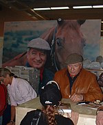 Monty Roberts at Equitana in Essen, Germany, March 2003