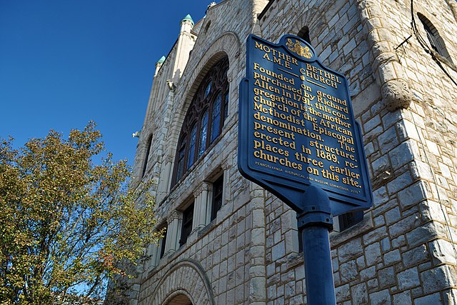 Mother Bethel A.M.E. Church Historical Marker