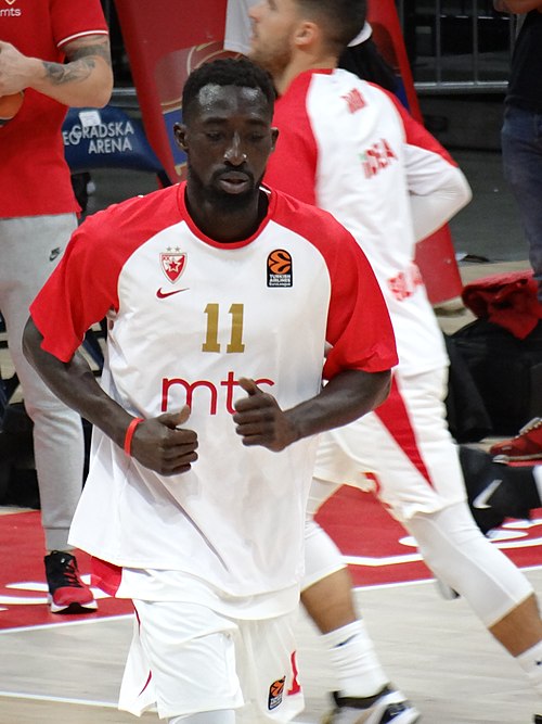 Faye with Crvena zvezda in 2019