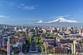 Mount Ararat and the Yerevan skyline in spring from the Cascade.jpg