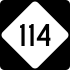 North Carolina Raya 114 penanda