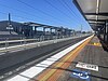 New side platforms at Narre Warren on opening day