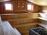 Modern sauna in Templin, Germany