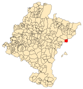 Localização de Castillo-Nuevo (castelhano)