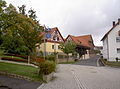 Four-sided courtyard