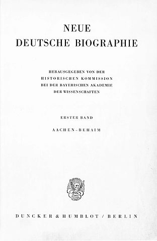 Neue Deutsche Biographie