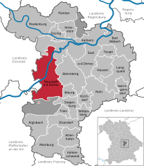 Plan Neustadt an der Donau