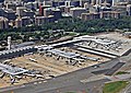 Image 95Reagan Washington National Airport in Arlington, Virginia is the closest airport to the city among the three major Washington metropolitan area airports. (from Washington, D.C.)