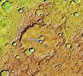 Miniatura para Newcomb (cráter marciano)
