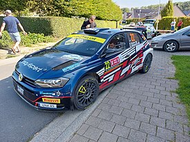 Николай Грязин в своем Volkwagen Polo R5.jpg