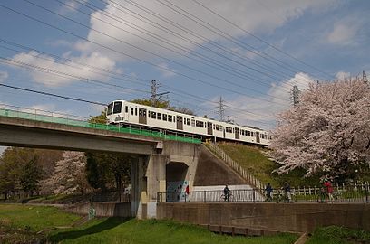 Seibun Tamagawa-linjan juna