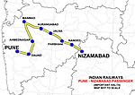 Thumbnail for Nizamabad–Pune Passenger
