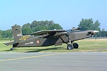 Un des cinq Pilatus PC-6/B2-H4 Turbo Porter de l'ALAT dans son ancienne livrée en 2004.